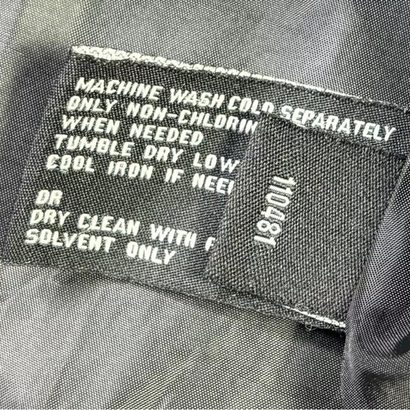 London Fog Trench Coat Women’s PM Black Softshell Metal Buckles Hooded Jacket - Picture 11 of 14